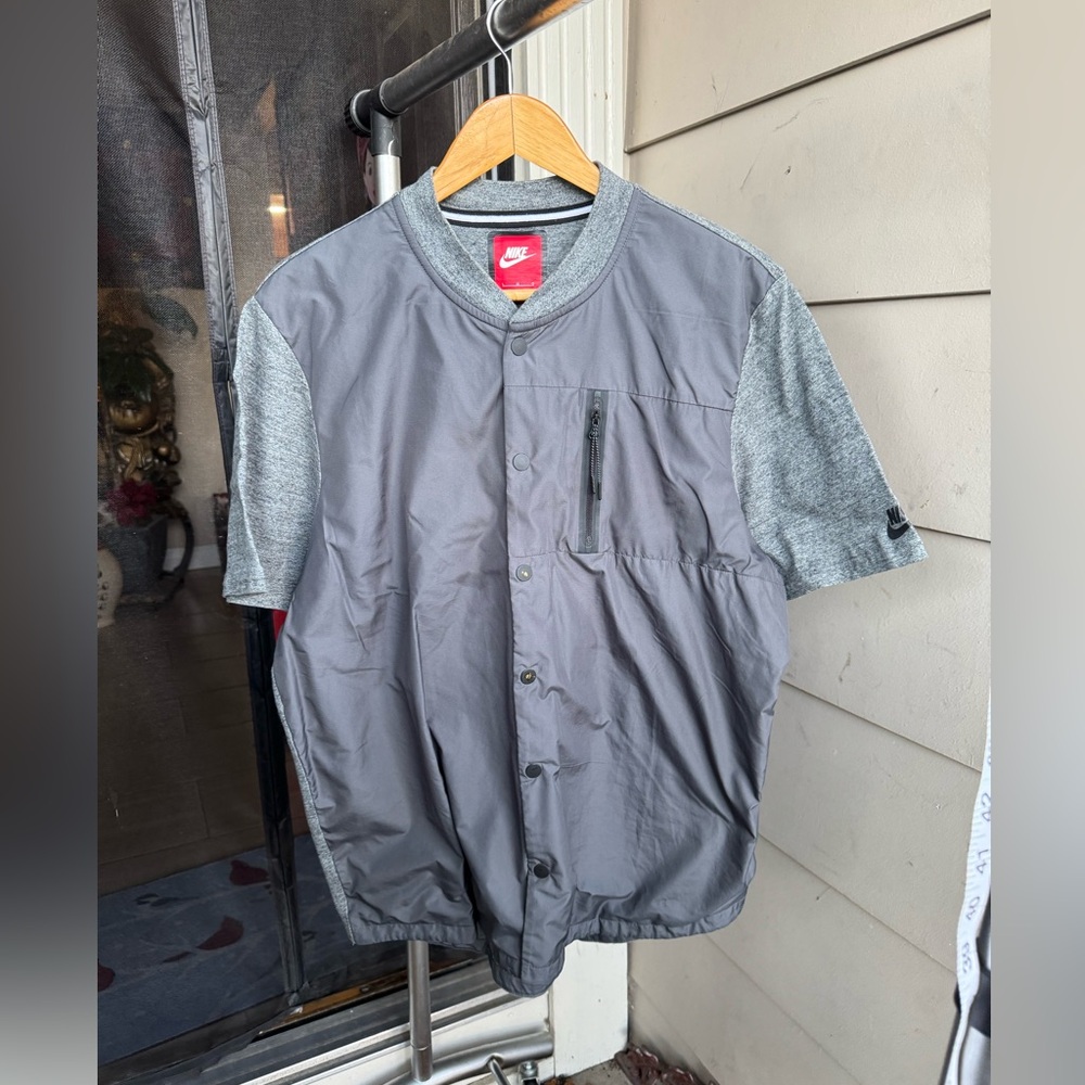 Nike Tech Bonded Button Down Shirt